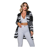Kimono Feminino Casaco Reto