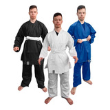 Kimono Haganah Art Marciais Judô Jiu Jitsu Reforçado Faixa