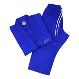 Kimono Infantil Jiu Jitsu Judô Karatê Vagui Calça Sarja Naja