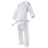 Kimono Infantil Judô Jiu Jitsu Adidas Evolution J200 Branco