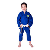 Kimono Infantil Judo Jiu Jtsu Reforçado Faixa Gratis 