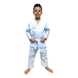 Kimono Infantil Karatê Reforçado + Faixa Branca Grátis