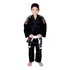 Kimono Infantil Preto Jiu Jitsu Judo Reforçado+faixa Gratis!