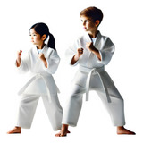Kimono Infantil Reforcado Karate C Faixa Branca- Style Fight