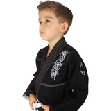 Kimono Infantil Trançado Black Ace Player Preto
