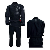 Kimono Jiu jitsu Bjj Krieger Phantom 2 0 Preto E Cinza