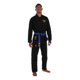 Kimono Jiu Jitsu First Preto Com Calça Rip Stop Pretorian