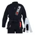 Kimono Jiu Jitsu Judo Adulto Overcoming Naja Preto Com Faixa