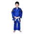 Kimono Jiu Jitsu Judo Algodão + Faixa Com Ponta Preta !!!