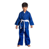 Kimono Jiu jitsu Judô Infantil Reforçado 1 Fit faixa Branca