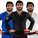 Kimono Jiu Jitsu Keiko Sports Ultra Light Preto A2