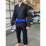Kimono Jiu Jitsu Keiko Trançado Ultra Light Brinde