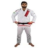 Kimono Jiu Jitsu Ouro Keiko Sports Preto A2