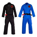 Kimono Jiu Jitsu Reforçado Bullfighter Preto