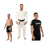 Kimono Jiu Jitsu Trançado Rash Guards Bermuda 