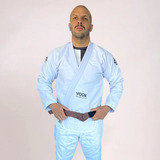 Kimono Jiu Jitsu Vouk Shark Skin Trançado Bolsa De Brinde