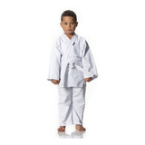 Kimono Judo Gi jiu Jitsu Reforçado Branco Shiroi Infantil