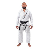 Kimono Judo Jiu Jitsu Red Nose Branco Adulto