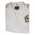 Kimono Judô Mizuno Japones Branco Selo Fij Com Patch Cbj