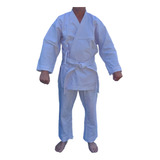 Kimono Karatê Adulto Com Faixa Branca Ou Colorida