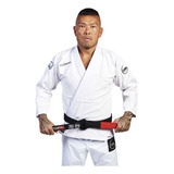 Kimono Koral Flow Trançado Jiu jitsu Adulto Branco