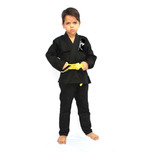 Kimono Preto Infantil Jiu