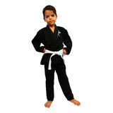 Kimono Preto Infantil Reforcado