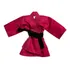 Kimono Rosa Com Faixa Preta Recém Nascido E Bebê