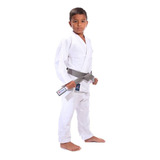 Kimono Torah Reforçado Flex Branco Infantil