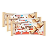 Kinder Bueno White 39g 3 Unidades