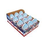 Kinder Ovo Surpresa Ferrero Meninos Caixa Display Azul