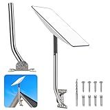 KINEEPLE Aço Inoxidável Resistente De 50 8 Cm Para Montagem Starlink Suporte De Parede Longo Starlink Suporte De Poste Starlink Kit De Montagem De Parede Starlink Para Telhado Antena Universal De