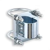 KINEEPLE Base De Montagem De Tubo De Antena Para Adaptador De Tubo Starlink Braçadeira Em V Bloco De Mandíbula Com Parafusos Em U Kit De Montagem Para Antena Externa Doméstica WiFi Yagi Antenas De