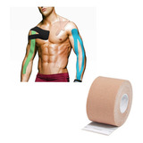 Kinesiology Tape Sportstape Bandagem Fita Adesiva Fitness Fisioterapia Cor Pele