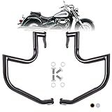 Kinglemc Barra De Proteção Do Motor Para Rodovia E Rodovia Para Suzuki Vl800 Intruder Volusia 800 C50 M50 Boulevard 2005 2022 Preto 