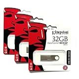 Kingston Kit 3 Cartões De Memória Usb De Metal Digital Datatraveler Se9 32gb Usb 2.0 Flash Drive