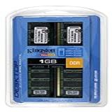 Kingston ValueRAM Kit De 1 GB 2 Módulos De 512 MB 400 MHz PC3200 DDR De Memória De Desktop KVR400AK2 1GR 