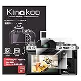 Kinokoo Protetor De Tela Fuji XT5 Ultrafino 0 15 Mm Para Câmera Digital Fujifilm X T5 Fuji XT5 Película De Vidro Temperado XT5 De Alta Transparência Sem Bolhas Antiarranhões Pacote Com 2 