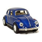 Kinsmart 5 1967 Volkswagen Classic Beetle Escala 1:32 (azul)