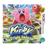 Kirby Triple Deluxe Nintendo