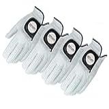 KIRKLAND SIGNATURE Luvas De Golfe Cabretta De Couro Premium  Grande  Pacote Com 4