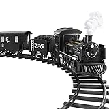 Kisangel 1 Conjunto De Locomotiva De Motor A Vapor Locomotiva De Liga De Metal Modelo Trem Elétrico Trem Trem Ferroviário Conjunto De Trem A Vapor