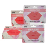 Kiss Ny 4 Máscara Lábios Magic Lip Mask Rosa Mosqueta brind