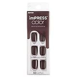 Kiss Unhas Autoc Impress Color Pq Kimc017B Try Gray