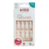 Kiss Unhas Salon Naturals Ksn03br Curto Quadr C aba