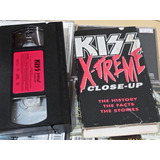 Kiss X-treme Close-up (1992 - Vhs) - Fita Vhs Colecionador