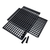 Kit 01 Bandeja 228 Células Completa Com Tubetes 55cm