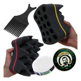 Kit 01 Esponja Nudred Buchinha Turbo Ø20mm 01 Pomada pente