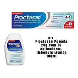Kit 01 Proctosan Pomada Proctosan Care Sabonete Liq 100ml