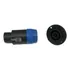Kit 01 Speakon Macho E 01 Femea De Painel 8 Polos Starcable